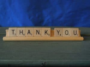 thank you in scrabble letters